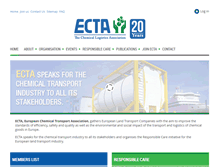 Tablet Screenshot of ecta.com